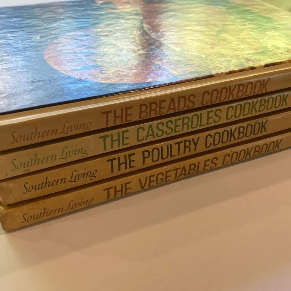 Southern Living Cookbooks 1975–1976 (4-Book Set)